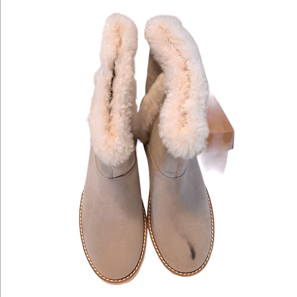 NWB Oasis Society Nordic Faux Fur Trim Boot - Picture 3 of 5